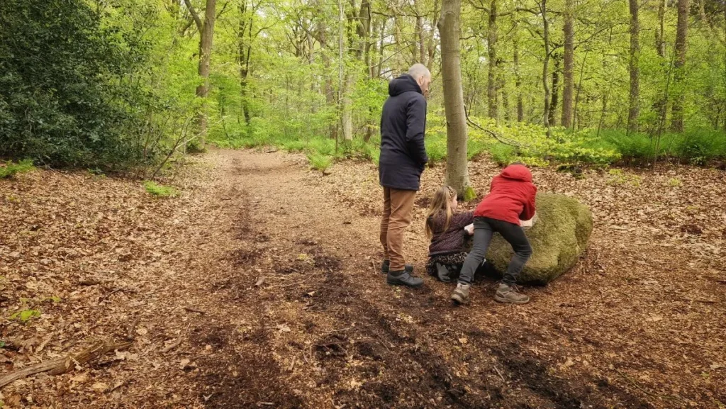 wandelen met kinderen