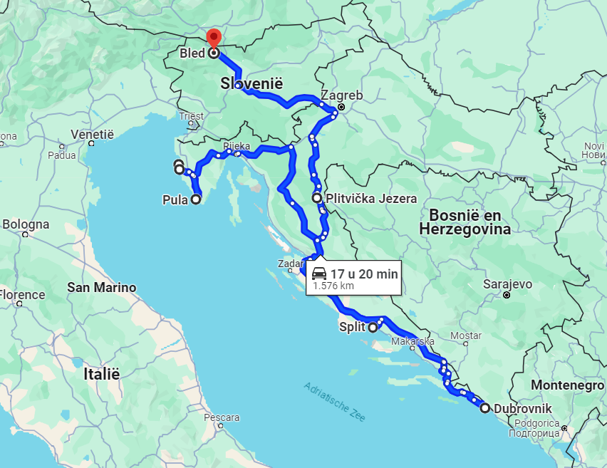 rondreis kroatië