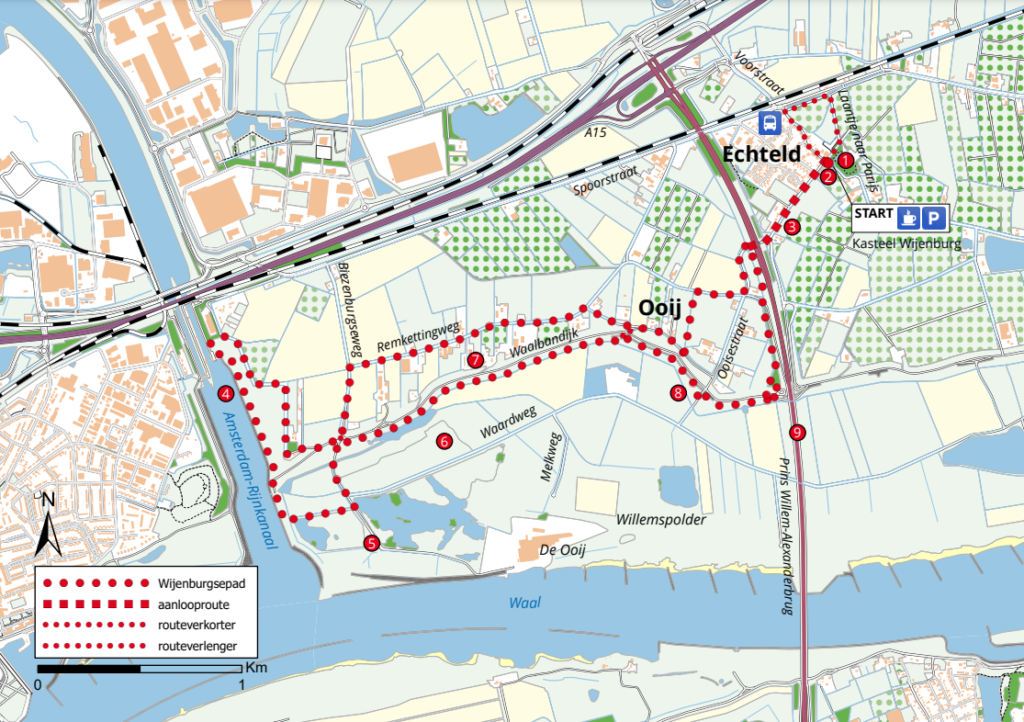 wijenburgsepad klompenpad betuwe