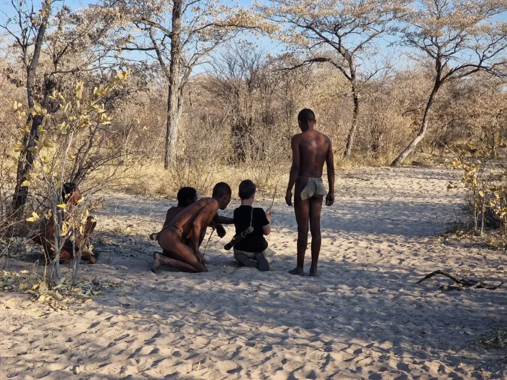 bosjesmannen fiume bush camp