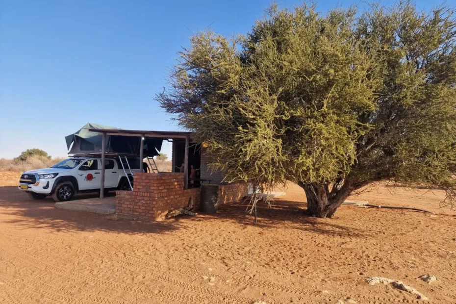 kalahari campsite namibie